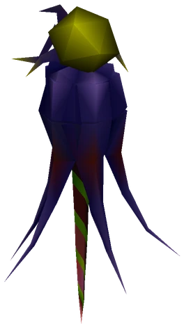 Scrutin Eye enemy model from Final Fantasy VII