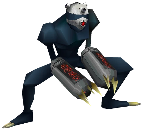 Senior Grunt enemy model from Final Fantasy VII