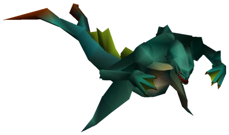 Shred enemy model from Final Fantasy VII