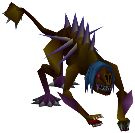 Sneaky Step enemy model from Final Fantasy VII