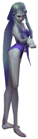 Snow enemy model from Final Fantasy VII