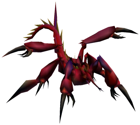 Stilva enemy model from Final Fantasy VII