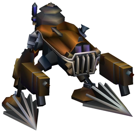 Sweeper enemy model from Final Fantasy VII