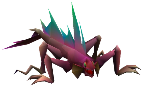 Tail Vault enemy model from Final Fantasy VII