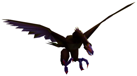 Tonadu enemy model from Final Fantasy VII
