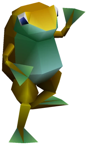 Touch Me enemy model from Final Fantasy VII