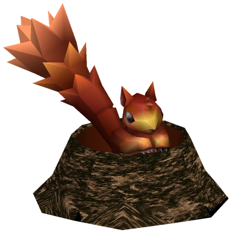 Trickplay enemy model from Final Fantasy VII