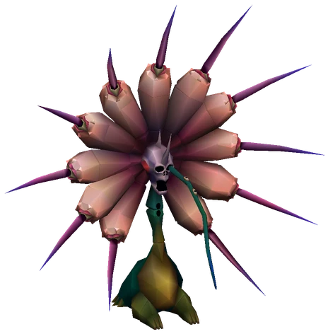 Unknown 2 enemy model from Final Fantasy VII