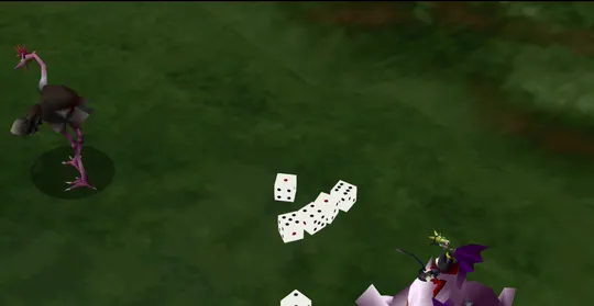 Cait Sith using Dice