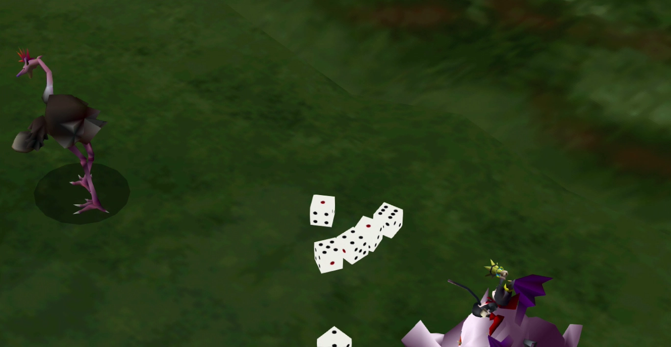 Cait Sith using Dice