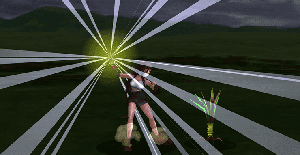 Tifa using Final Heaven