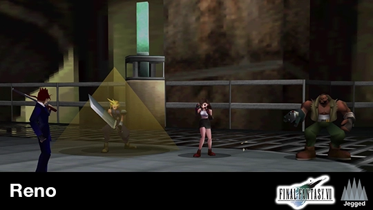 Thumbnail of the video for the boss battle against Reno