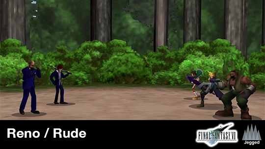 Thumbnail of the video for the Reno and Rude boss battle