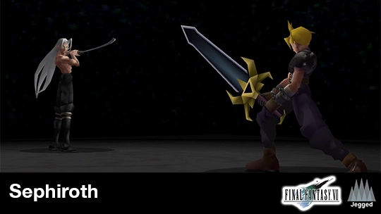 Thumbnail of the video for the Sephiroth final boss battle