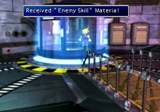 Enemy Skill Materia in the Shinra Building