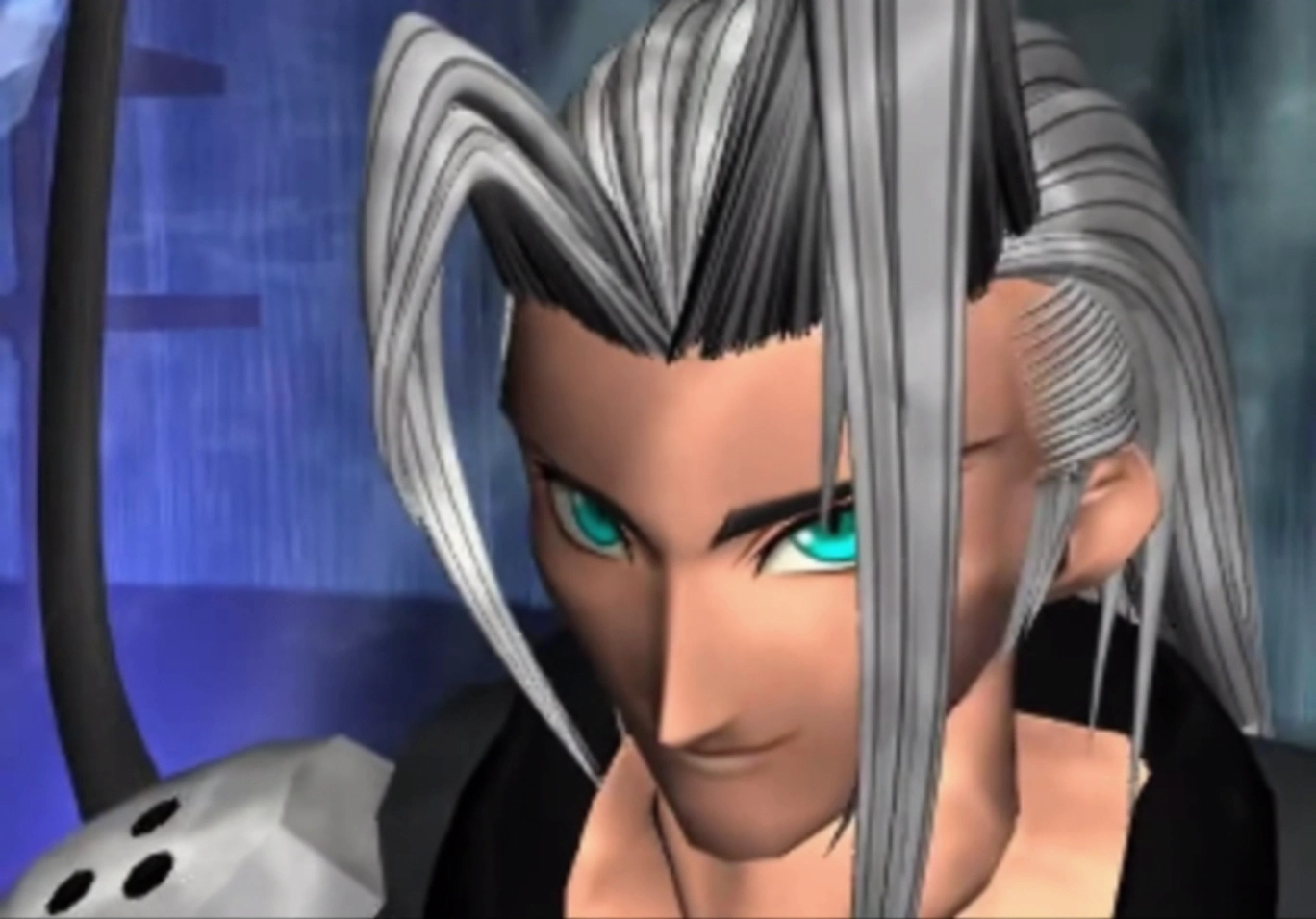 Sephiroth during Aeris’ death scene