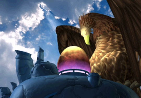 Fort Condor cinematic with Phoenix overlooking its nest