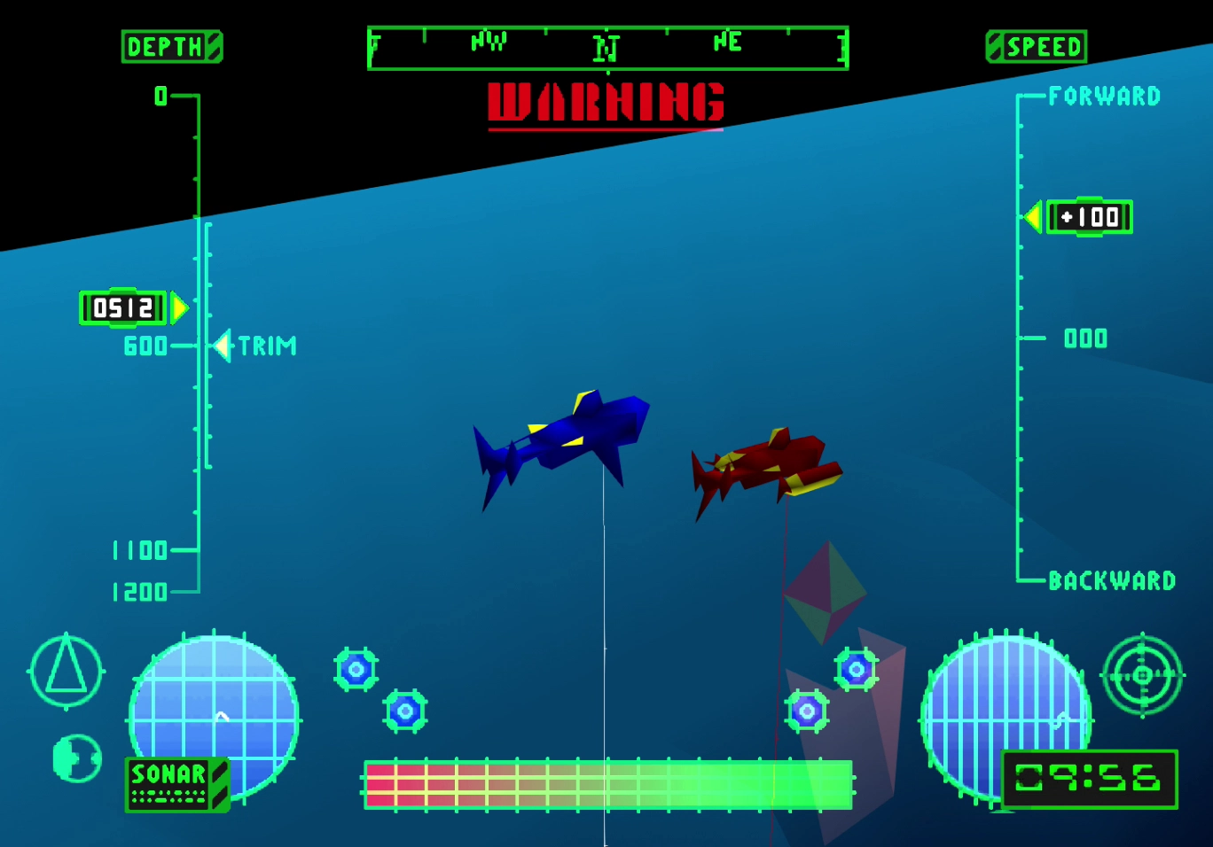 Underwater Submarine fight screenshot