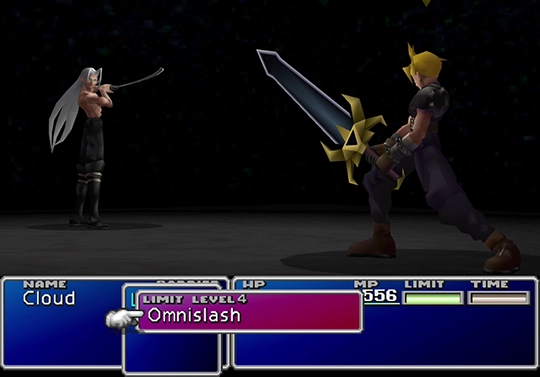 Omnislash against Sephiroth