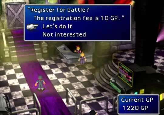 Registering for the Battle Square