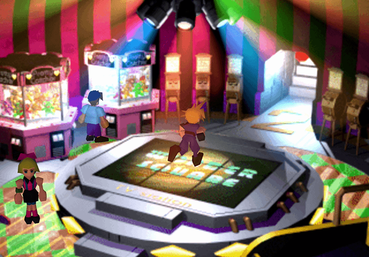 Arcade at Gold Saucer