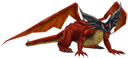Ruby Dragon in the Centra forests