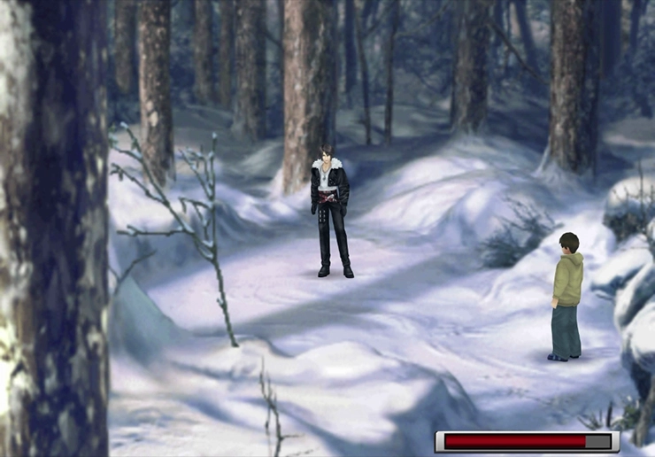 The first ChocoZiner spot in the Chocobo Basic’s Forest