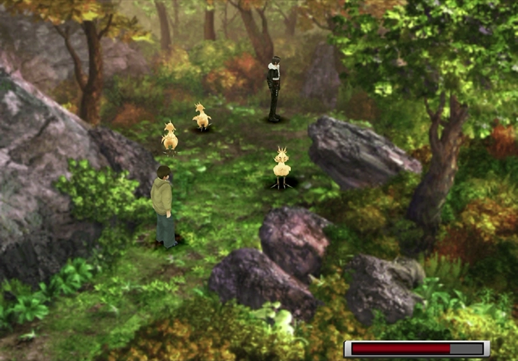 The second ChocoZiner in the back right corner of the Chocobo Enclosed Forest