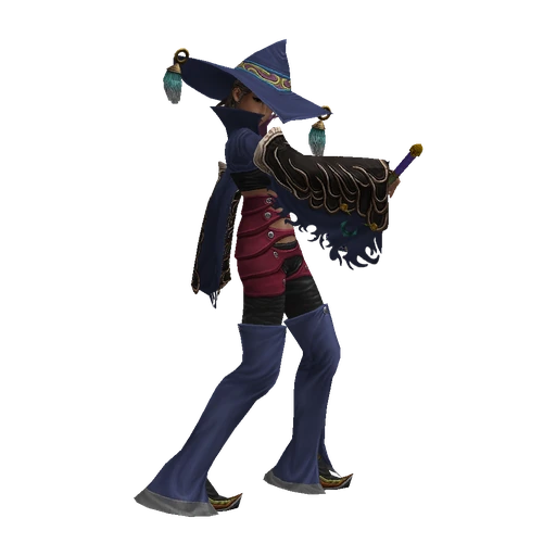 Paine in the Black Mage Dressphere
