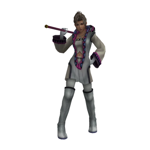 Paine in the White Mage Dressphere