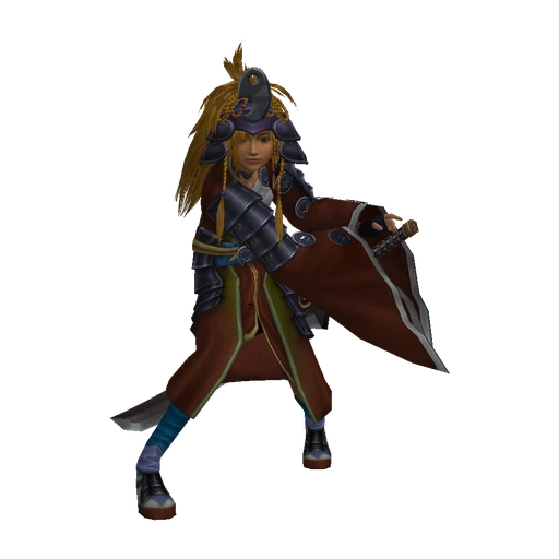 Rikku in the Samurai Dressphere