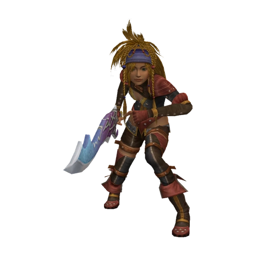 Rikku in the Warrior Dressphere