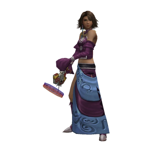 Yuna in the Gun Mage Dressphere