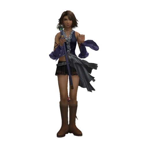Yuna in the Songstress Dressphere