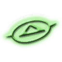 Triangle button glyph