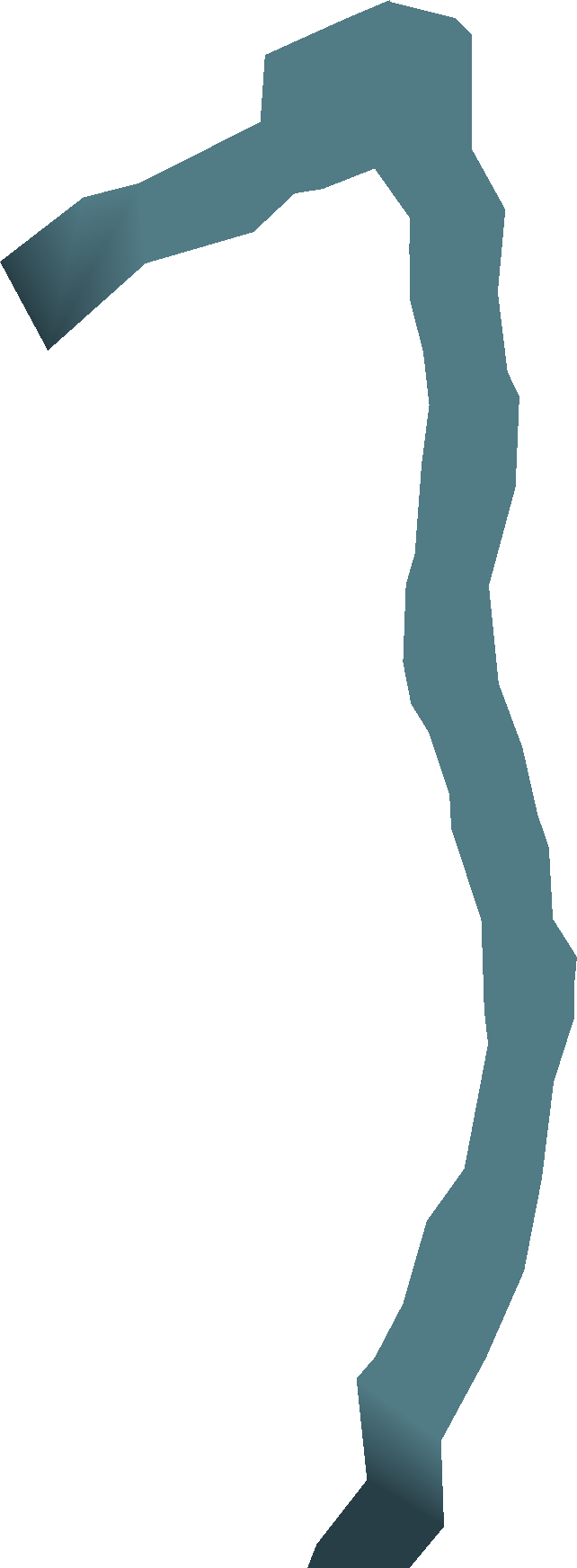 Map of the South Bank area of the Moonflow