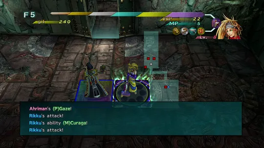 Allowing the Founder to get close while Rikku stands on the elevator