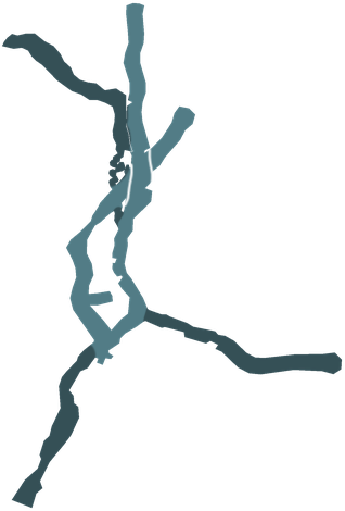 Map of the Mt. Gagazet Mountain Cave (Part 2)