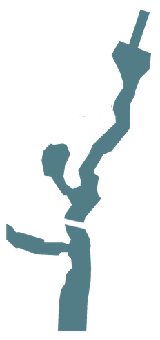 Map of the Mushroom Rock Road