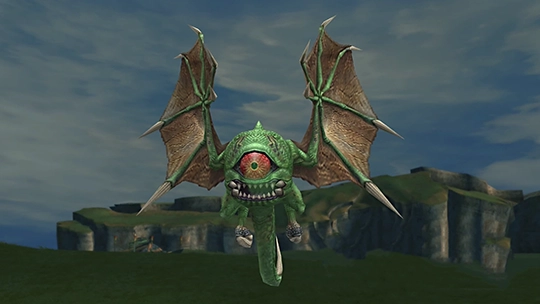 Screenshot of Buer in a battle at the Monster Arena