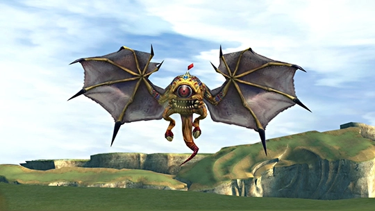Screenshot of Floating Death in a battle at the Monster Arena