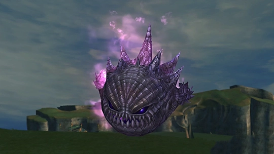 Screenshot of Grenade in a battle at the Monster Arena