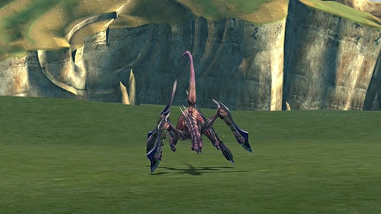 Screenshot of Machea in a battle at the Monster Arena