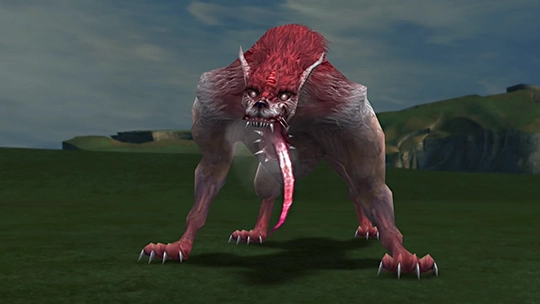 Close-up screenshot of a Mi’ihen Fang