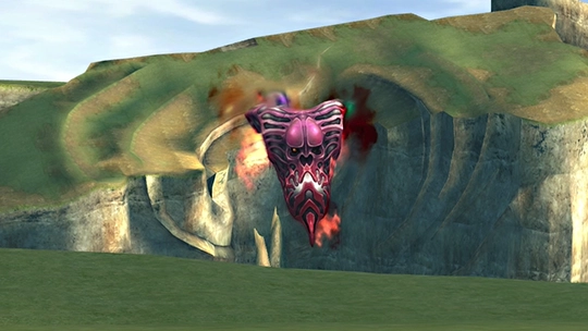 Screenshot of Spirit in a battle at the Monster Arena