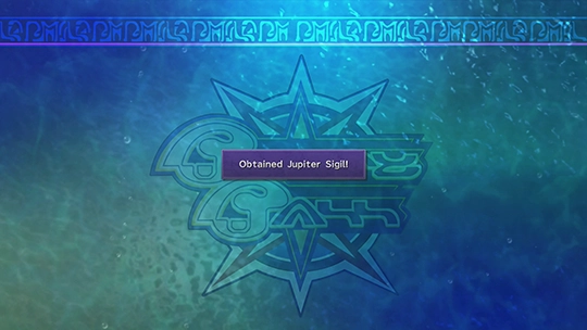 Obtaining the Jupiter Sigil while playing Blitzball as a reward from a tournament