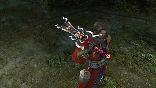 Auron holding Masamune