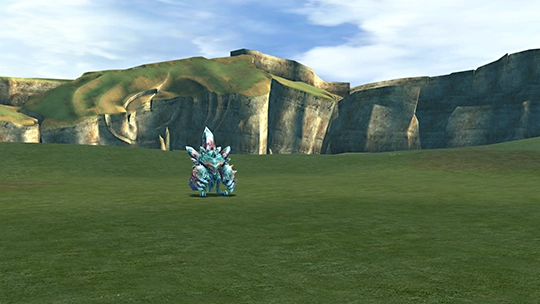 Screenshot of Tanket in a battle at the Monster Arena