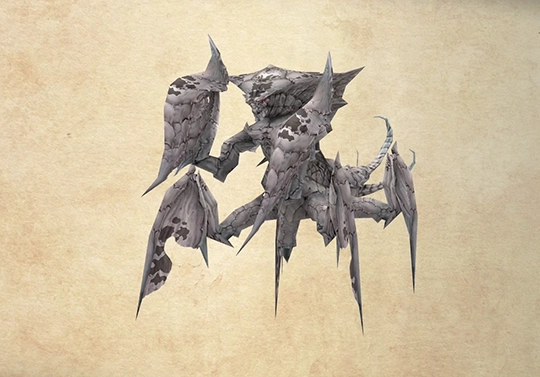 Bestiary screenshot of an Antares