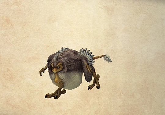 Bestiary screenshot of a Cockatrice